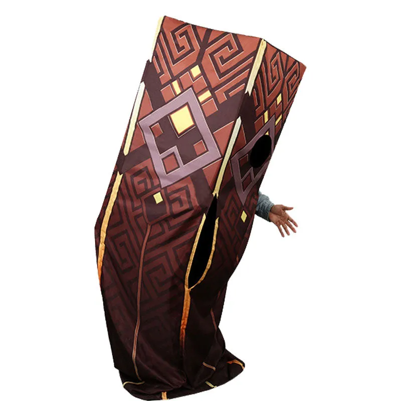 Genshin Impact Zhongli Stone Stele Gag Cosplay Costume Halloween Costume