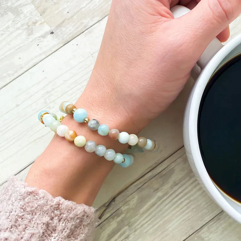 Gianna | Stretch & Wrap Rosary Bracelet