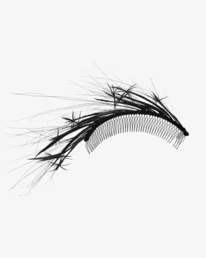 Gigi Burris | Lyra Cascade Comb in Black - FINAL SALE