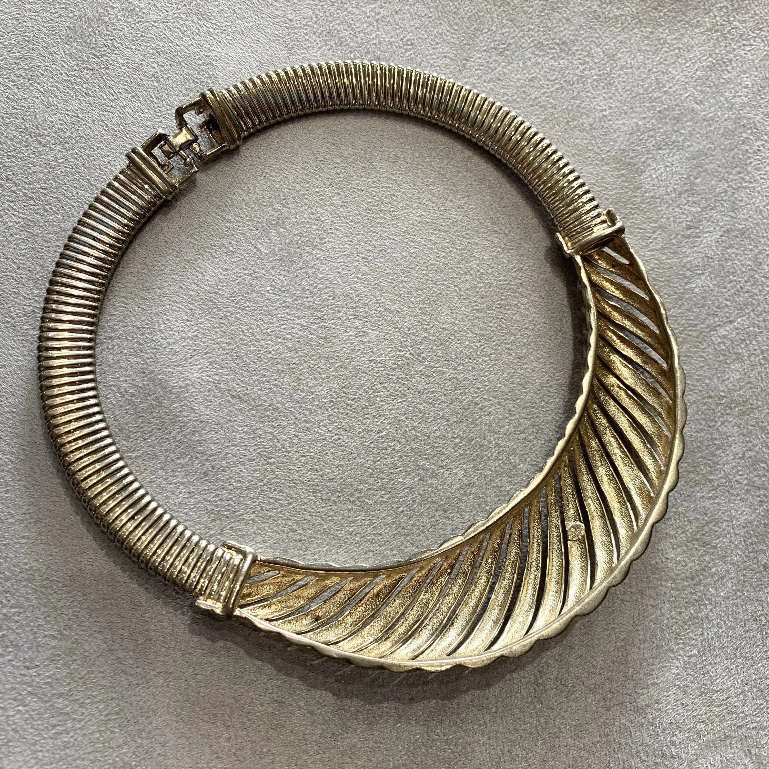 Givenchy Silver Collar Necklace