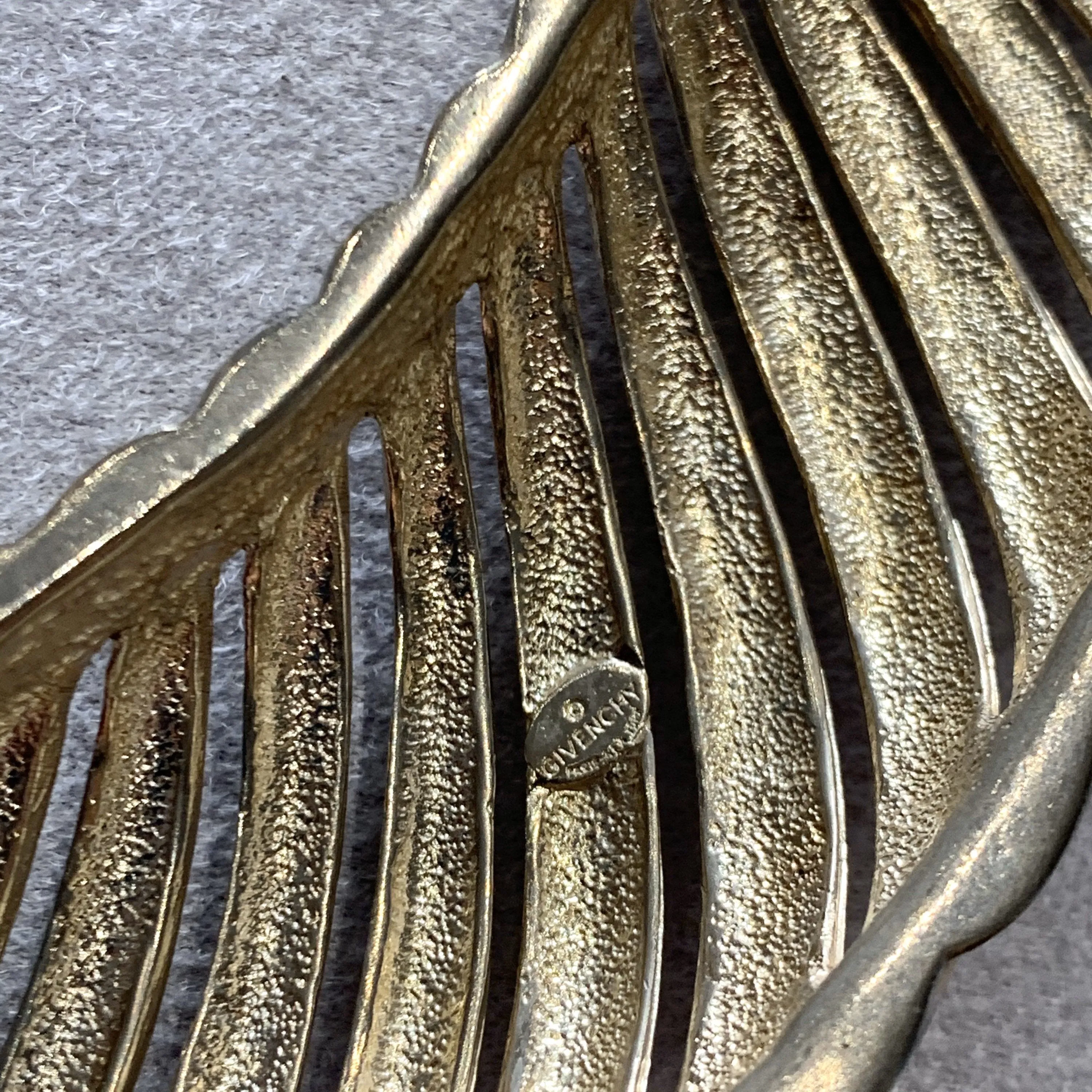 Givenchy Silver Collar Necklace