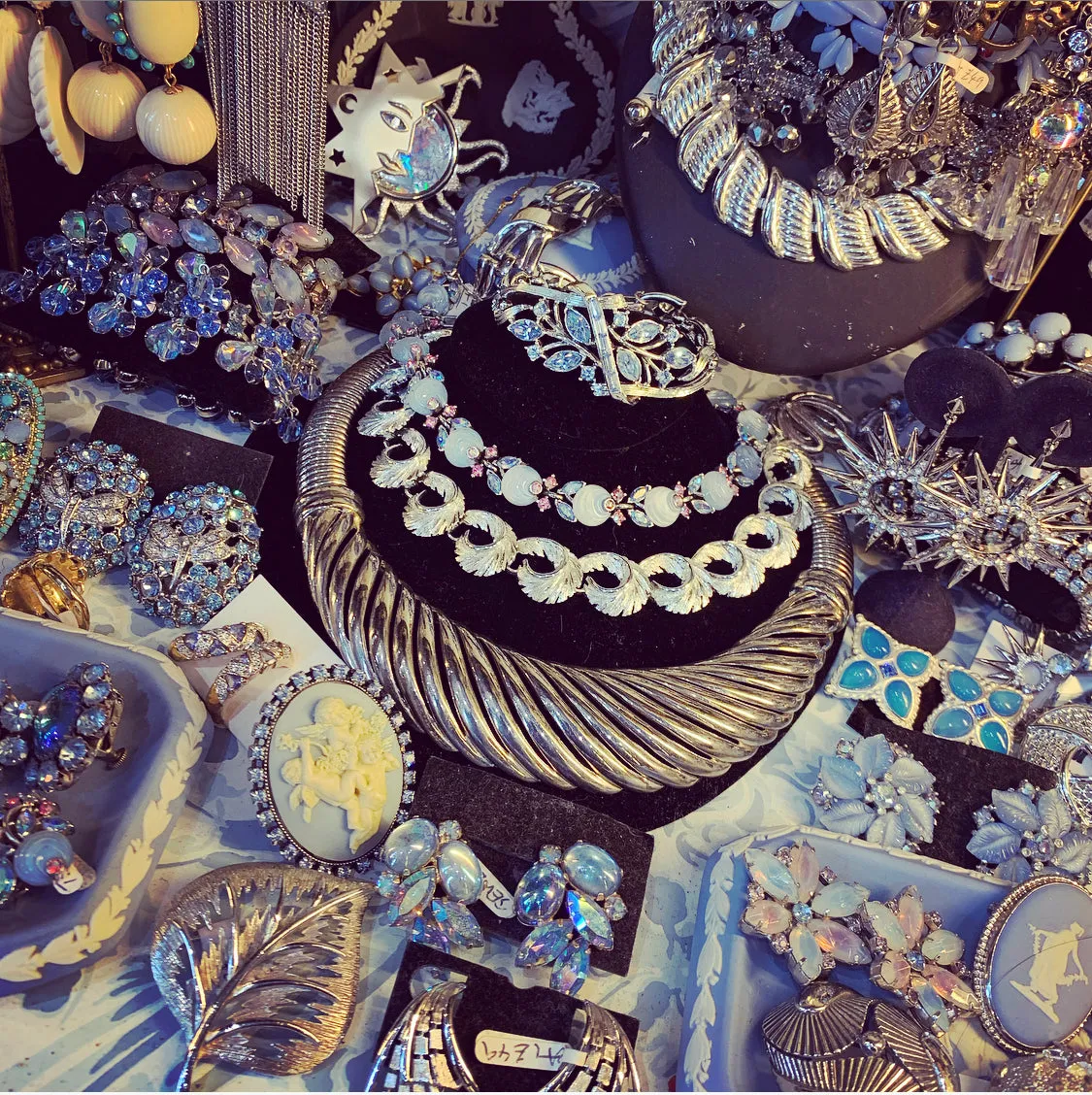Givenchy Silver Collar Necklace