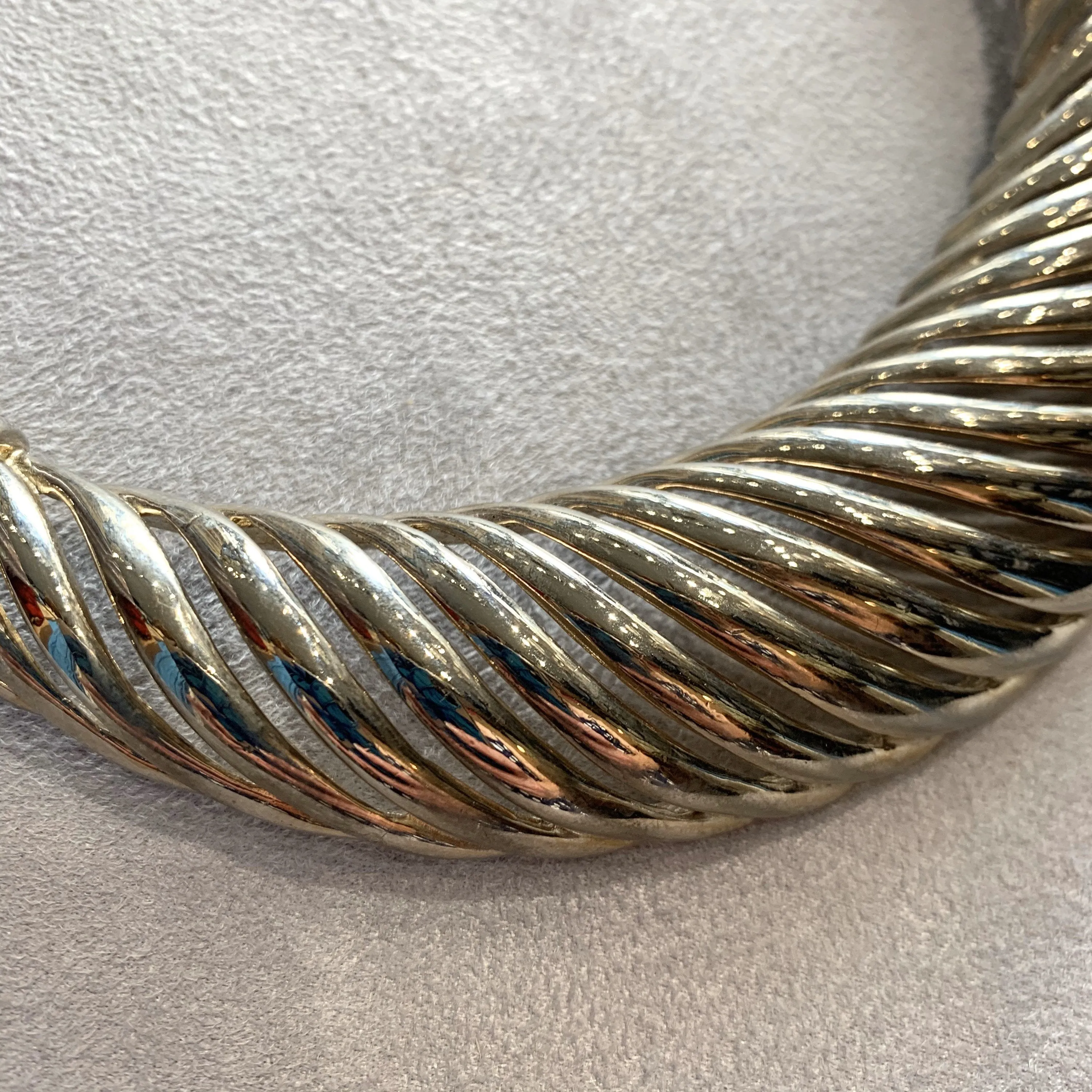 Givenchy Silver Collar Necklace