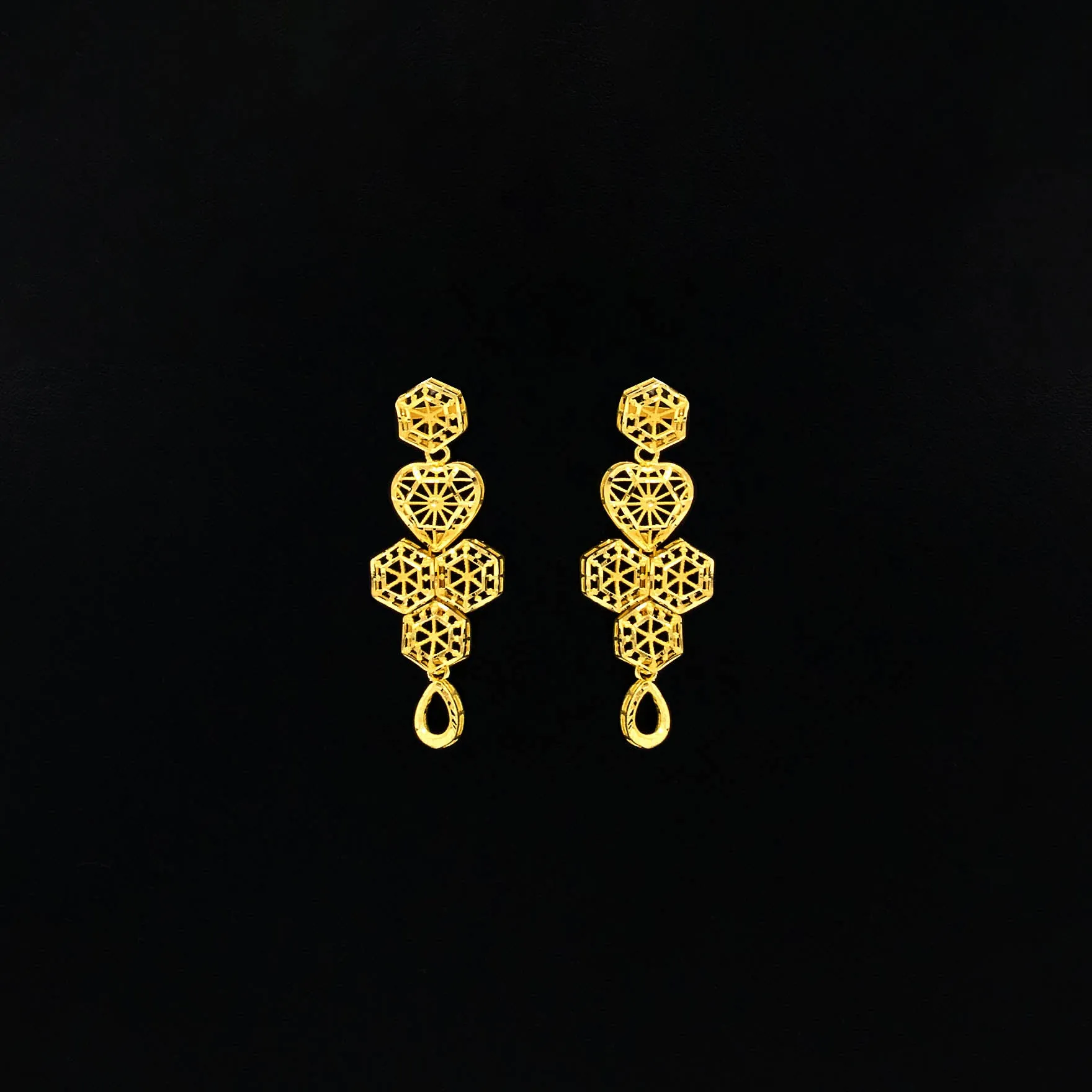 Golden Necklace PHNS32-035, PGHST113-041