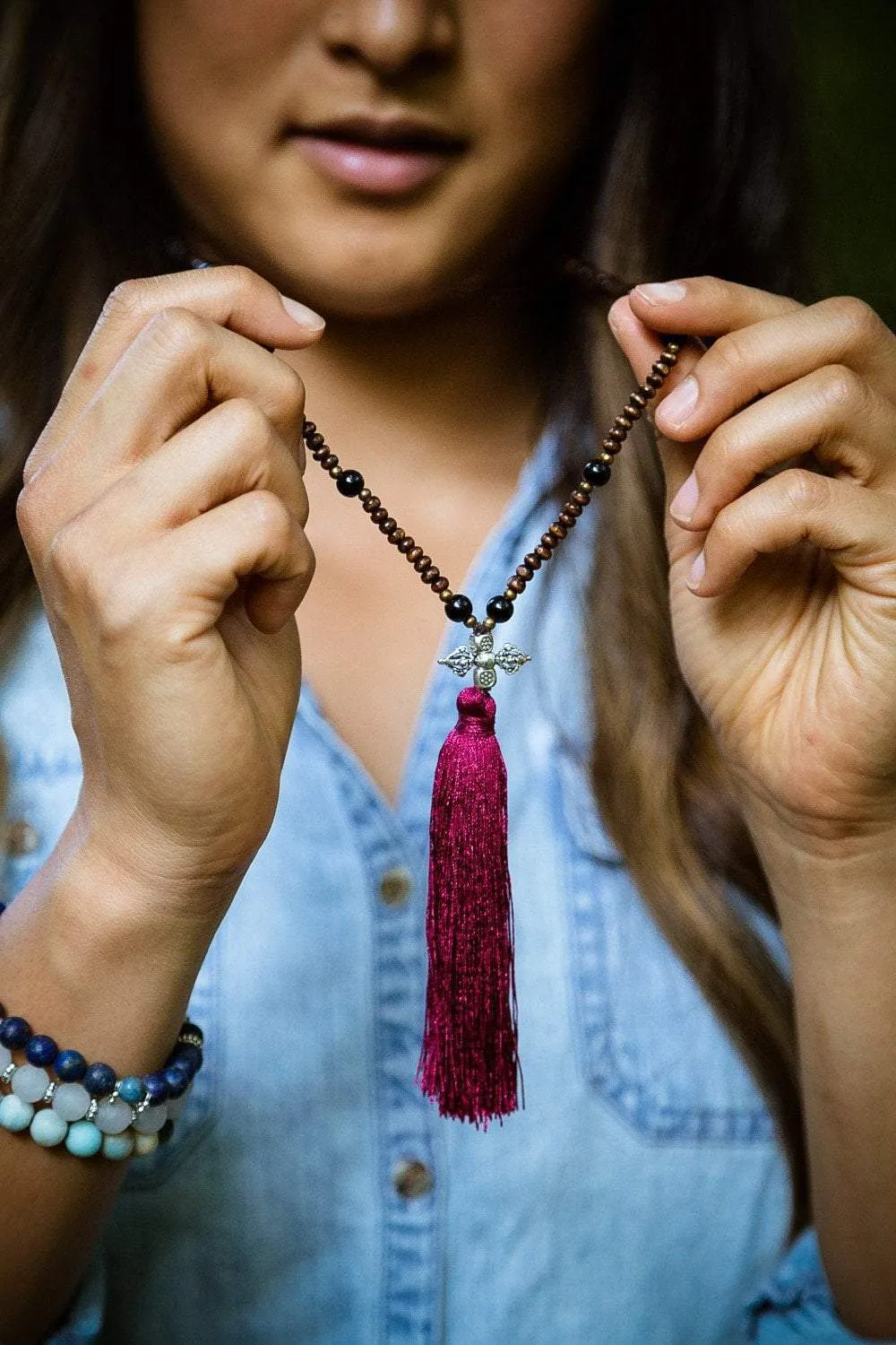Graceful Insights Necklace with Tassel