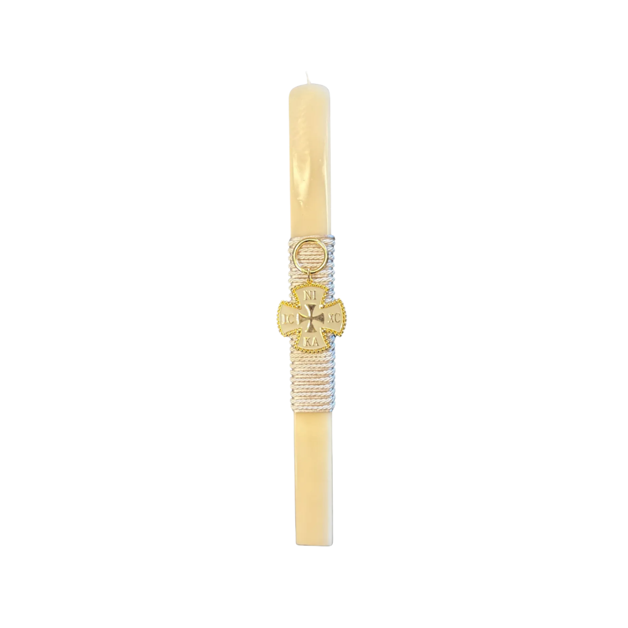 Greek Orthodox Easter Lambades Golden Glow Christogram