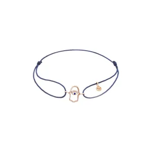 Hamsa İpli Bilezik