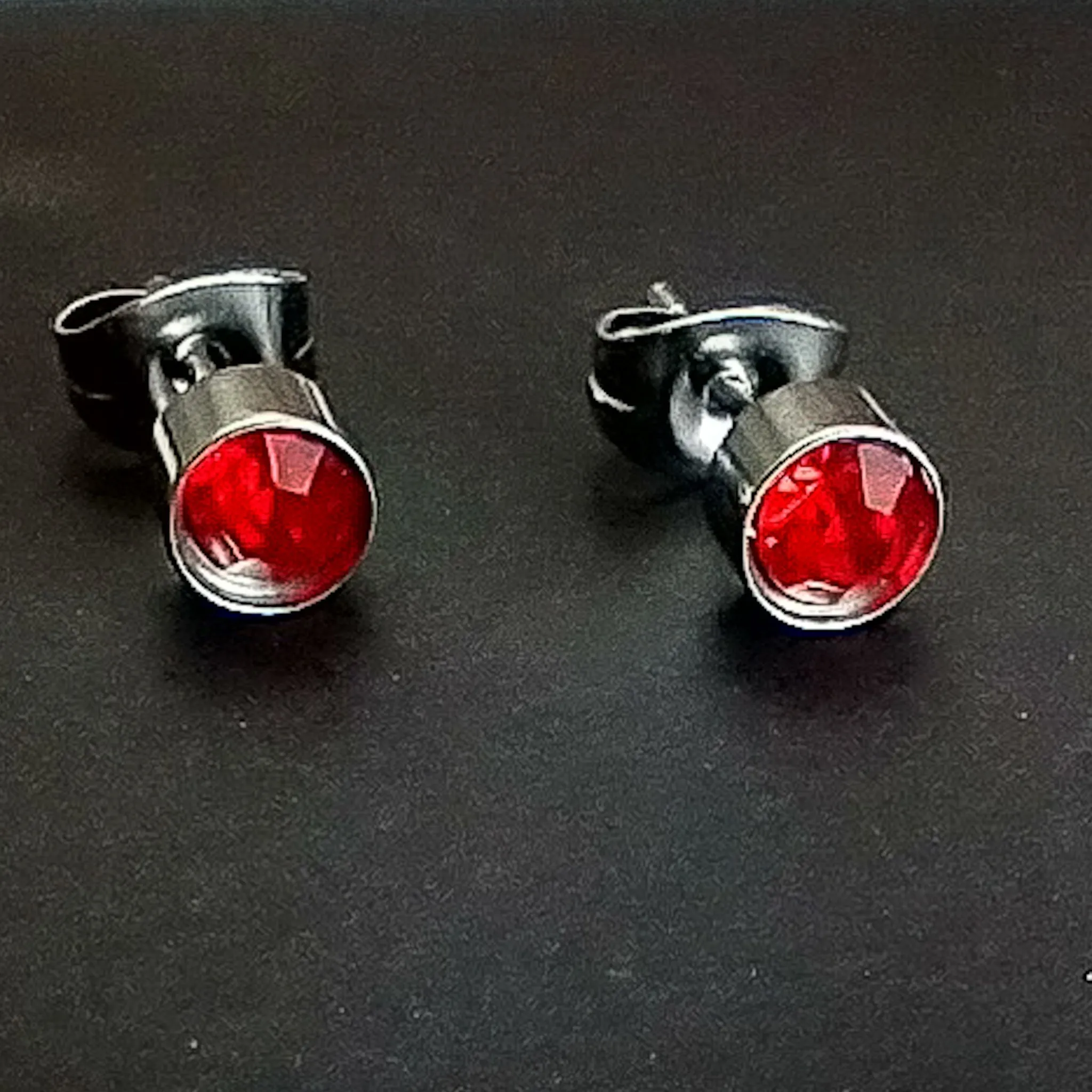 Hypoallergenic Stainless Steel Stud CZ Earring Set 4 Pairs Silver Colour - 15