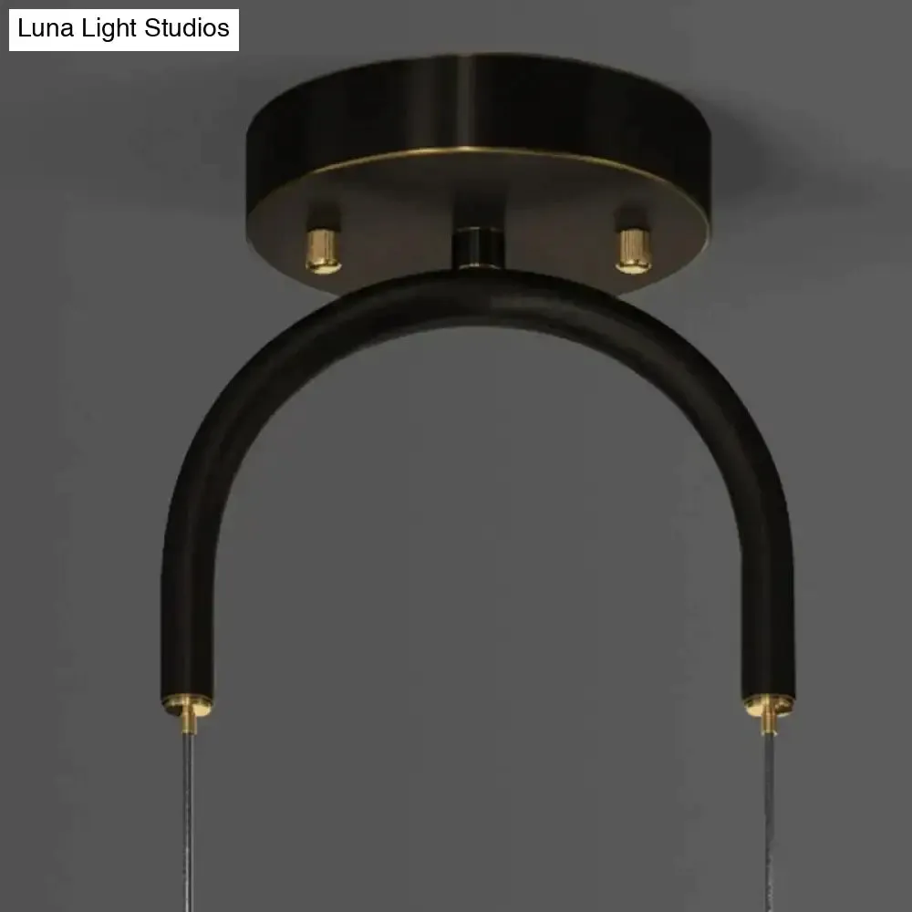 Illumia -  Crystal Chandelier Gold Black