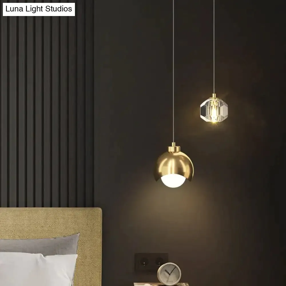 Illumia -  Crystal Chandelier Gold Black