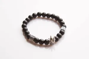 J. By Jee Silver Crown Bracelet