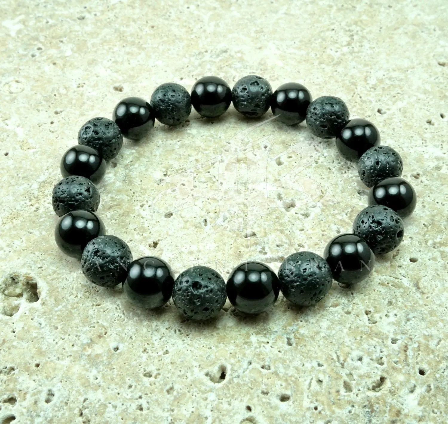 Kyran Onyx Beaded Bracelet