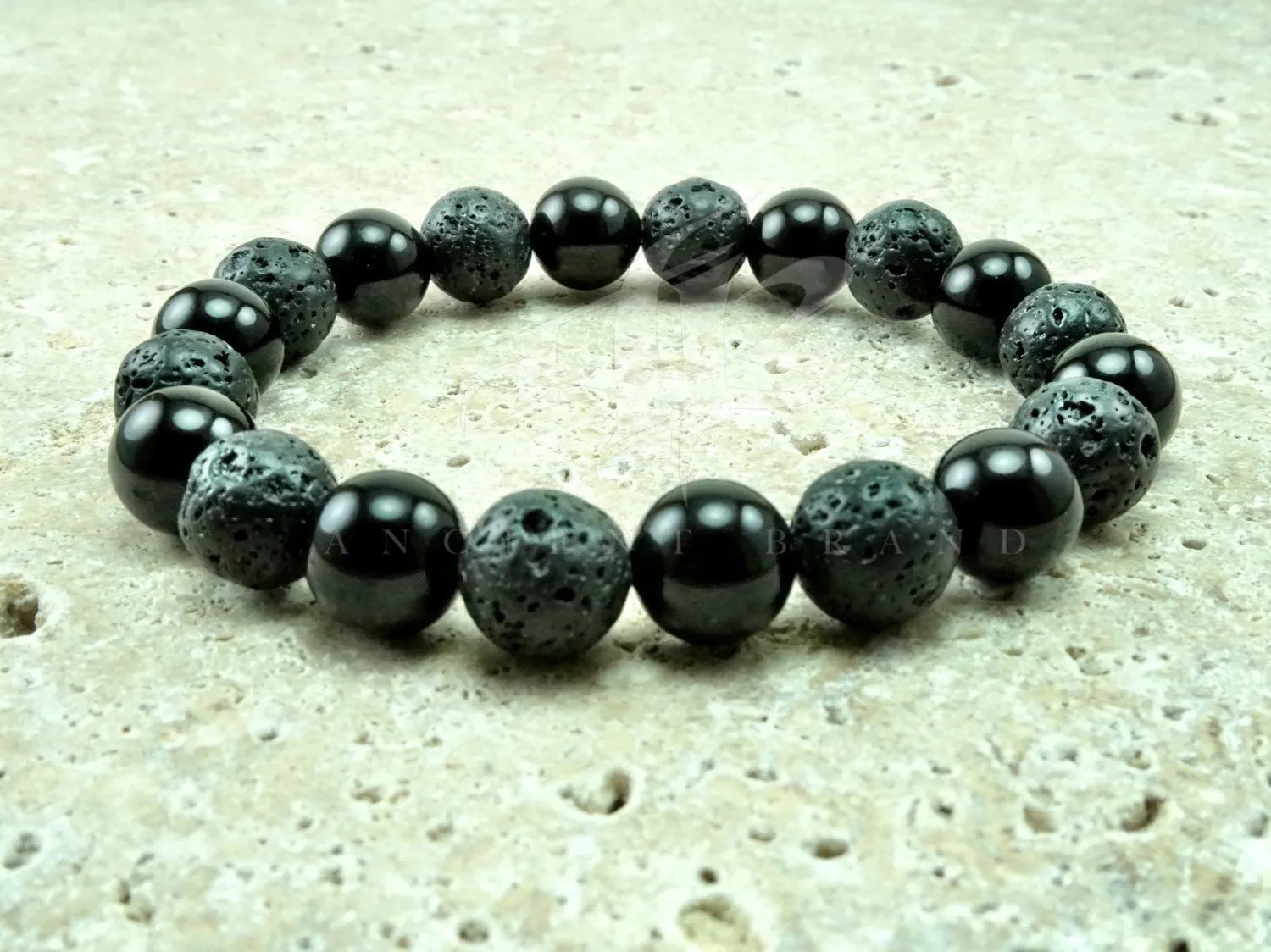 Kyran Onyx Beaded Bracelet