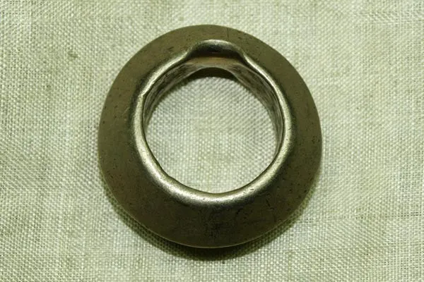Large German Silver Ethiopian Wedding Ring