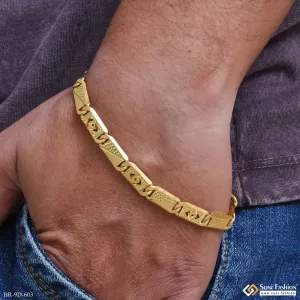 Latest Design Gold Plated Nawabi Bracelet for Men - Style D603