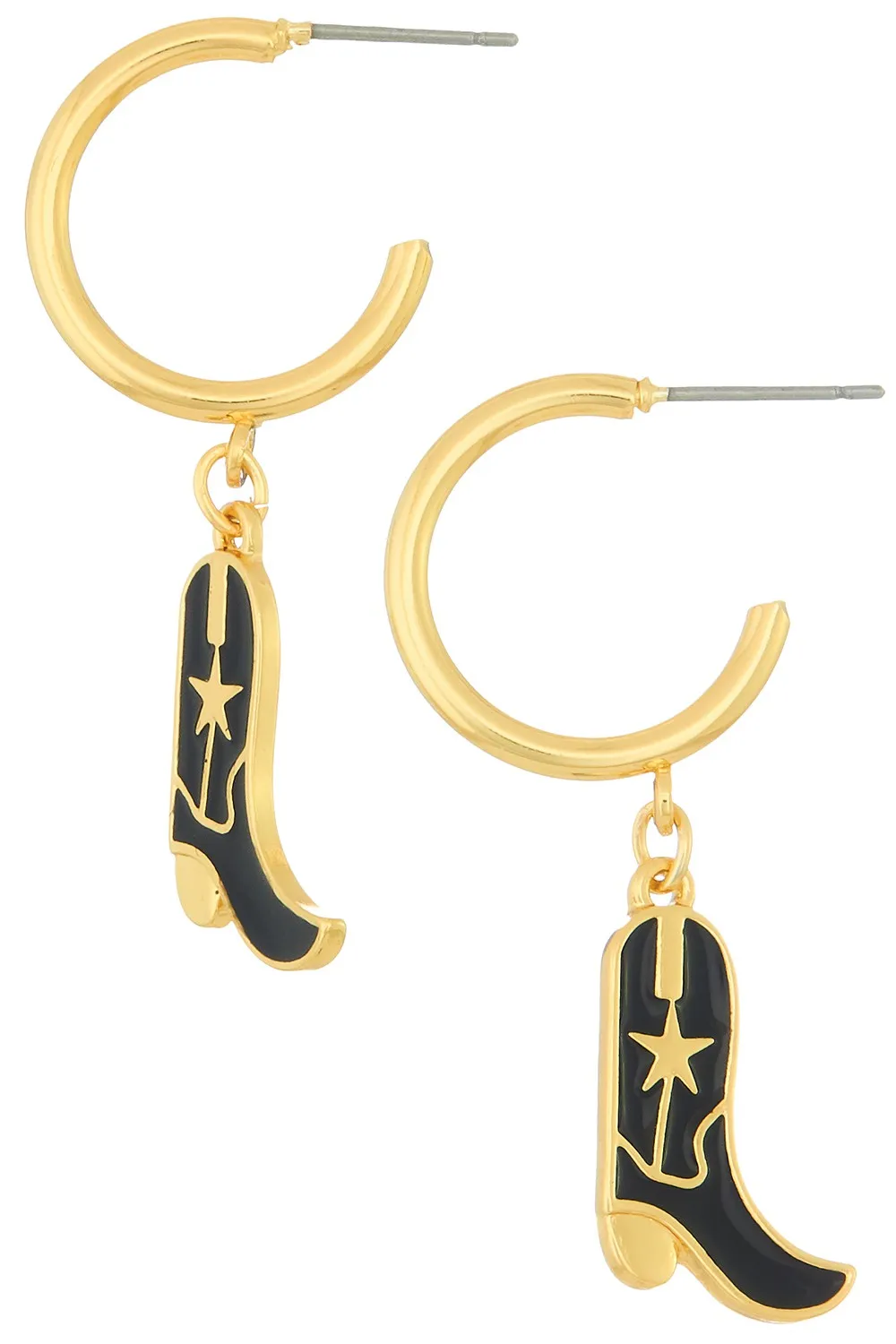 Let's Go Cowgirl Huggie Earrings