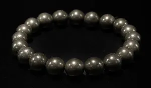 Luxury Pyrite Gloss Natural Gemstone Bracelet