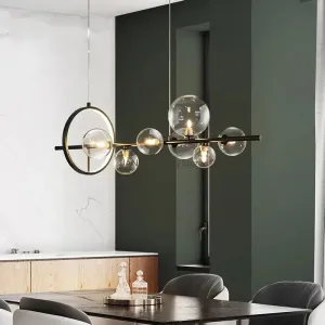 Mansion Glass Bubble LED Chandelier - Nordic Modern Design
