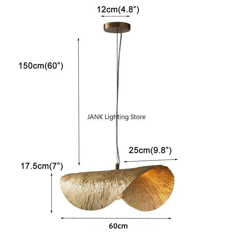 Mansion Lotus Leaf Hat Pendant Chandelier