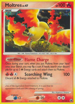 Moltres (10/100) [Diamond & Pearl: Majestic Dawn]