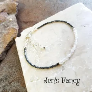 Moonstone Bracelet Karen Hill Tribe Pure Silver