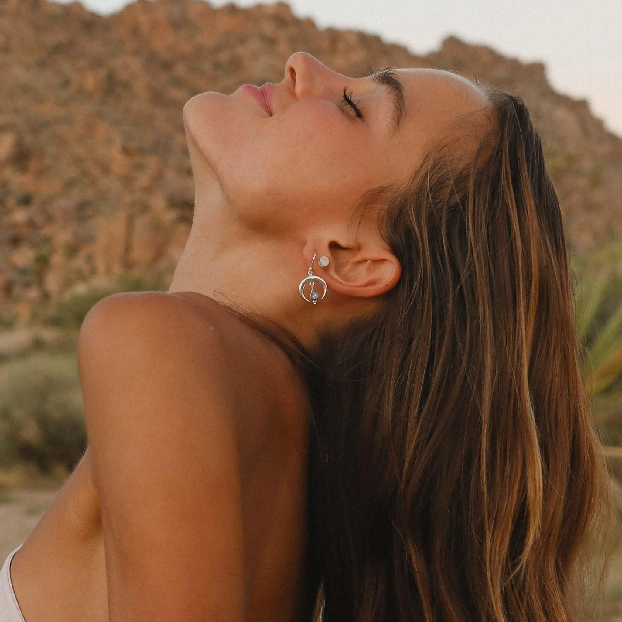 Moonstone Earrings