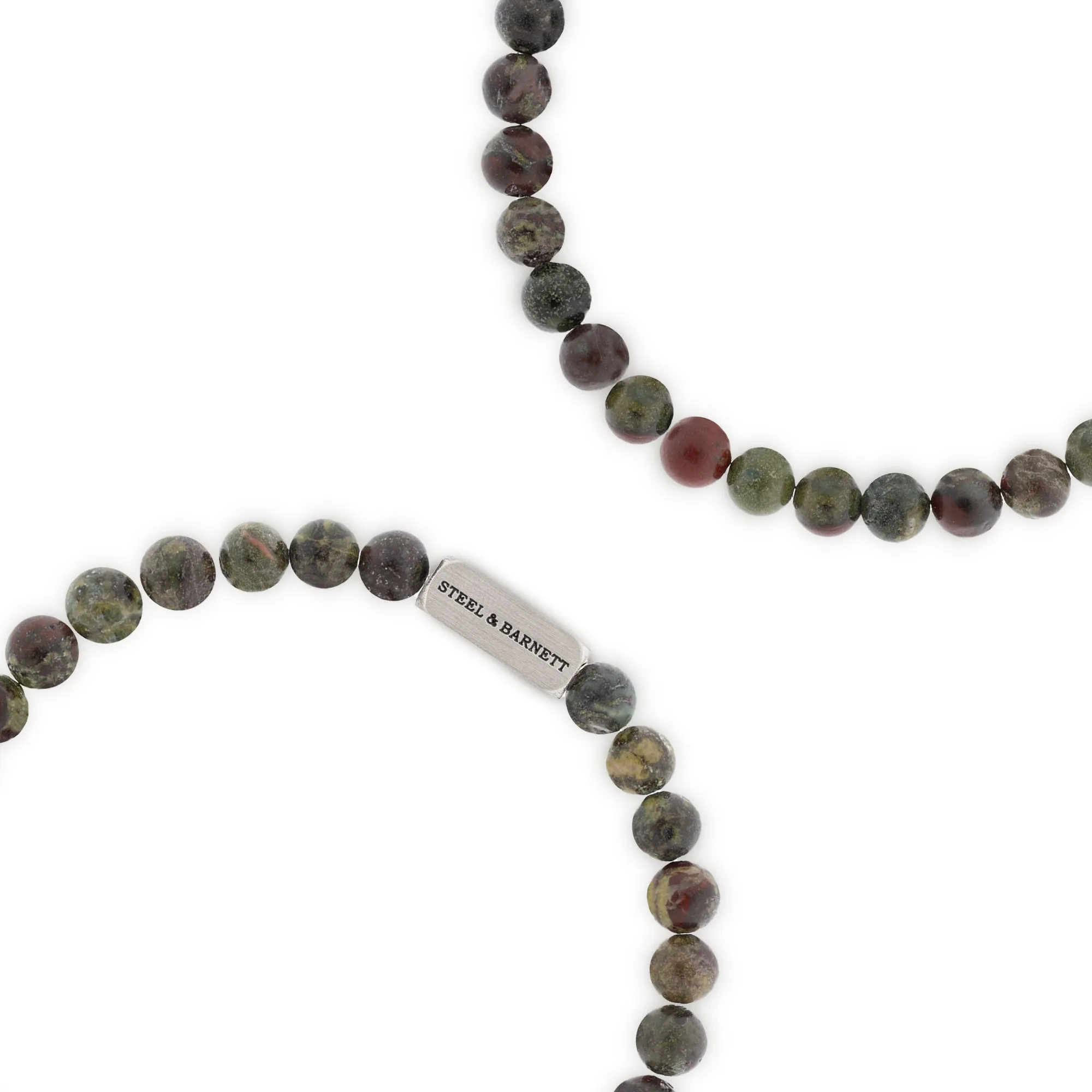 Natural Ned 6mm Round Gemstone Bracelet Dragon Blood SBNN/004M