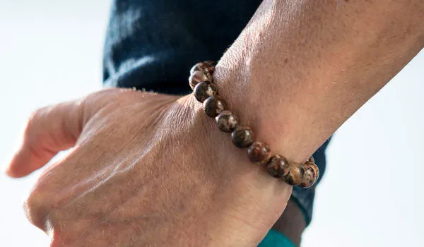 Ocean Jasper Natural Stone Bracelet
