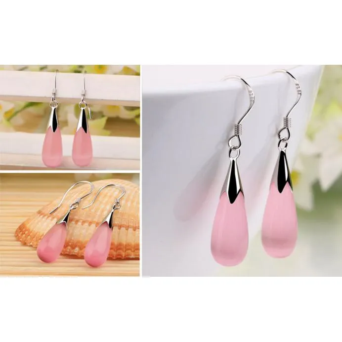 Opal Drop Earrings
