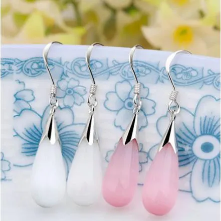 Opal Drop Earrings