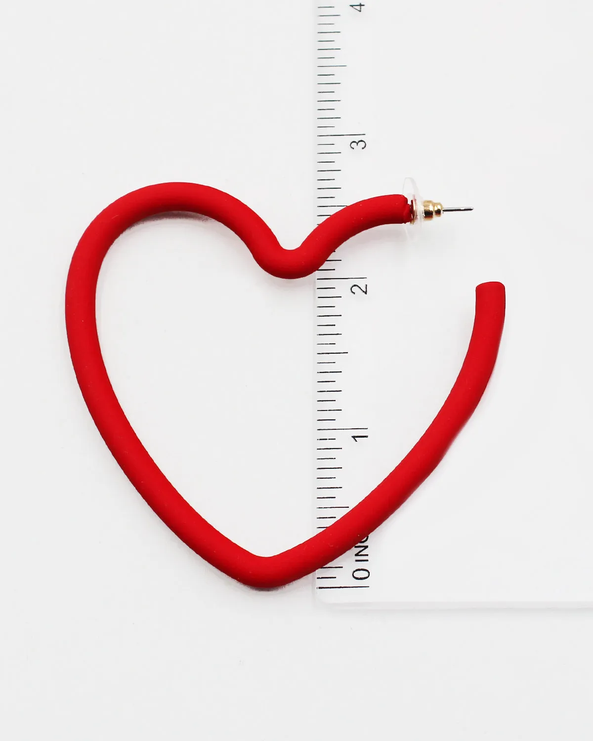 Open Heart Earrings