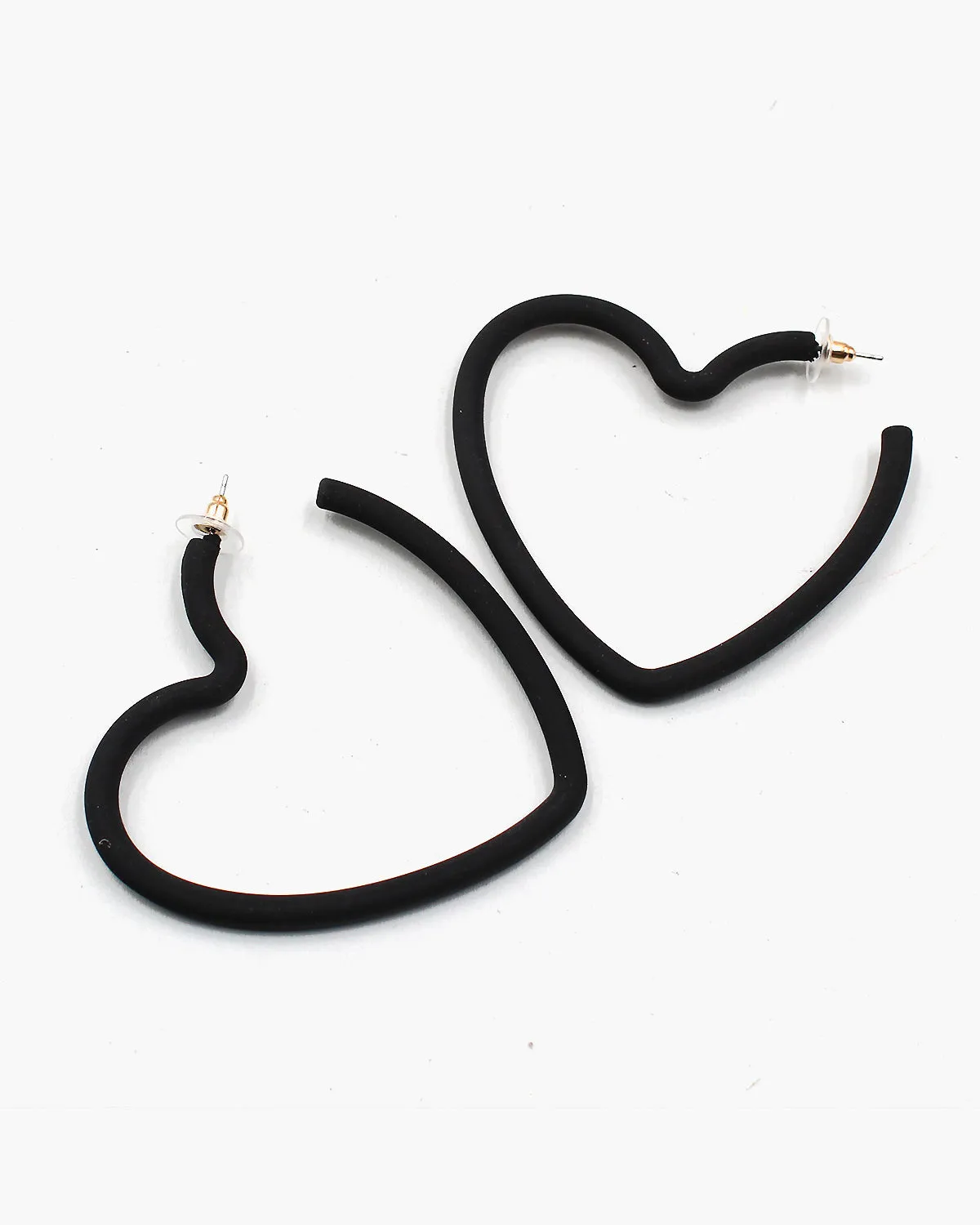 Open Heart Earrings