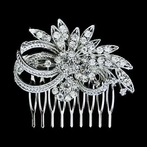 Rhian Crystal Hair Comb
