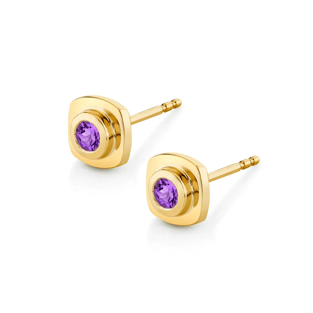 Signature Birthstone Studs