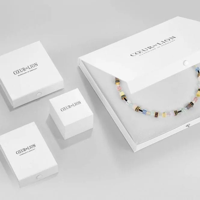 Stainless Steel Crystal Multicolour Gentle Necklace  3042/10-1576