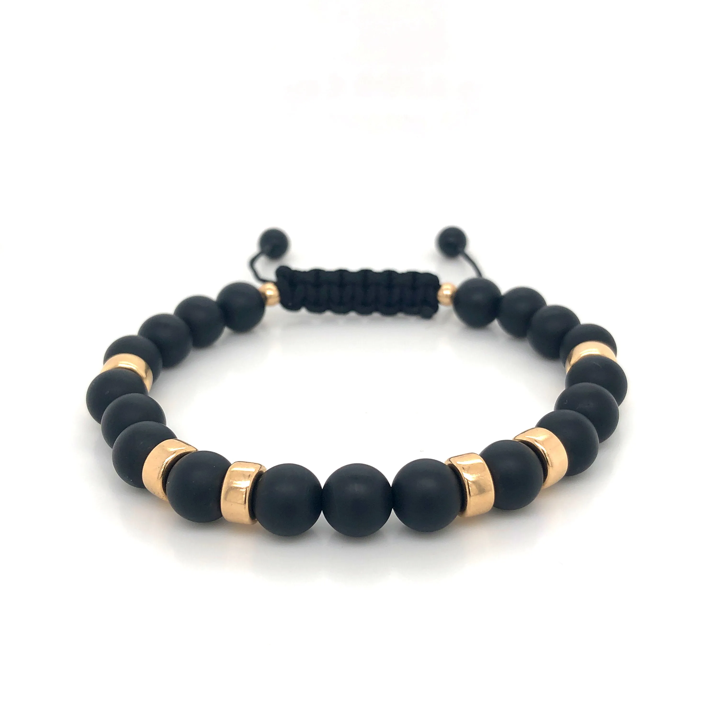 The King’s Bracelet • Matte Black Onyx