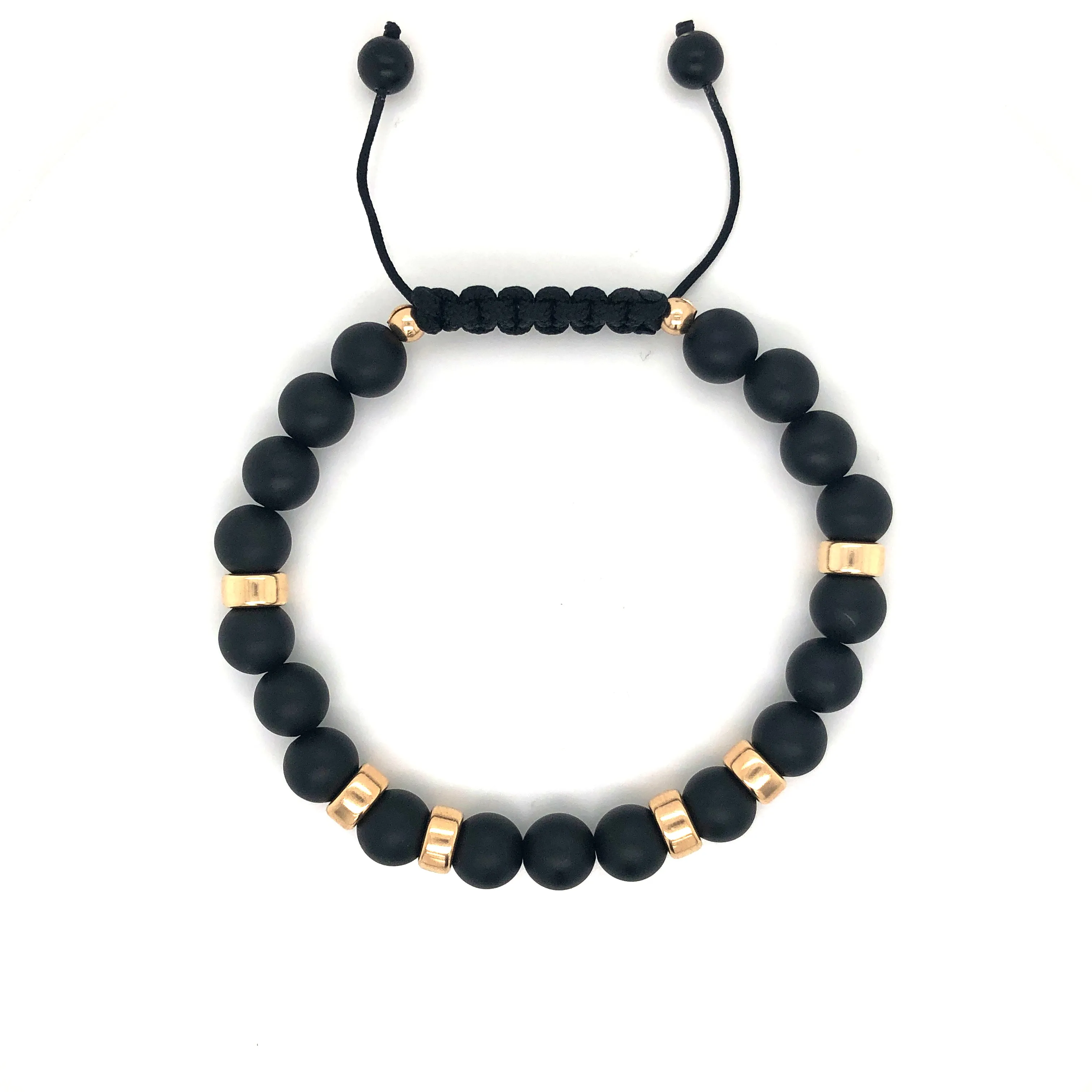 The King’s Bracelet • Matte Black Onyx