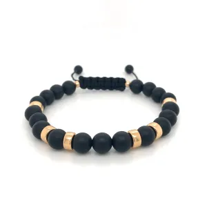 The King’s Bracelet • Matte Black Onyx