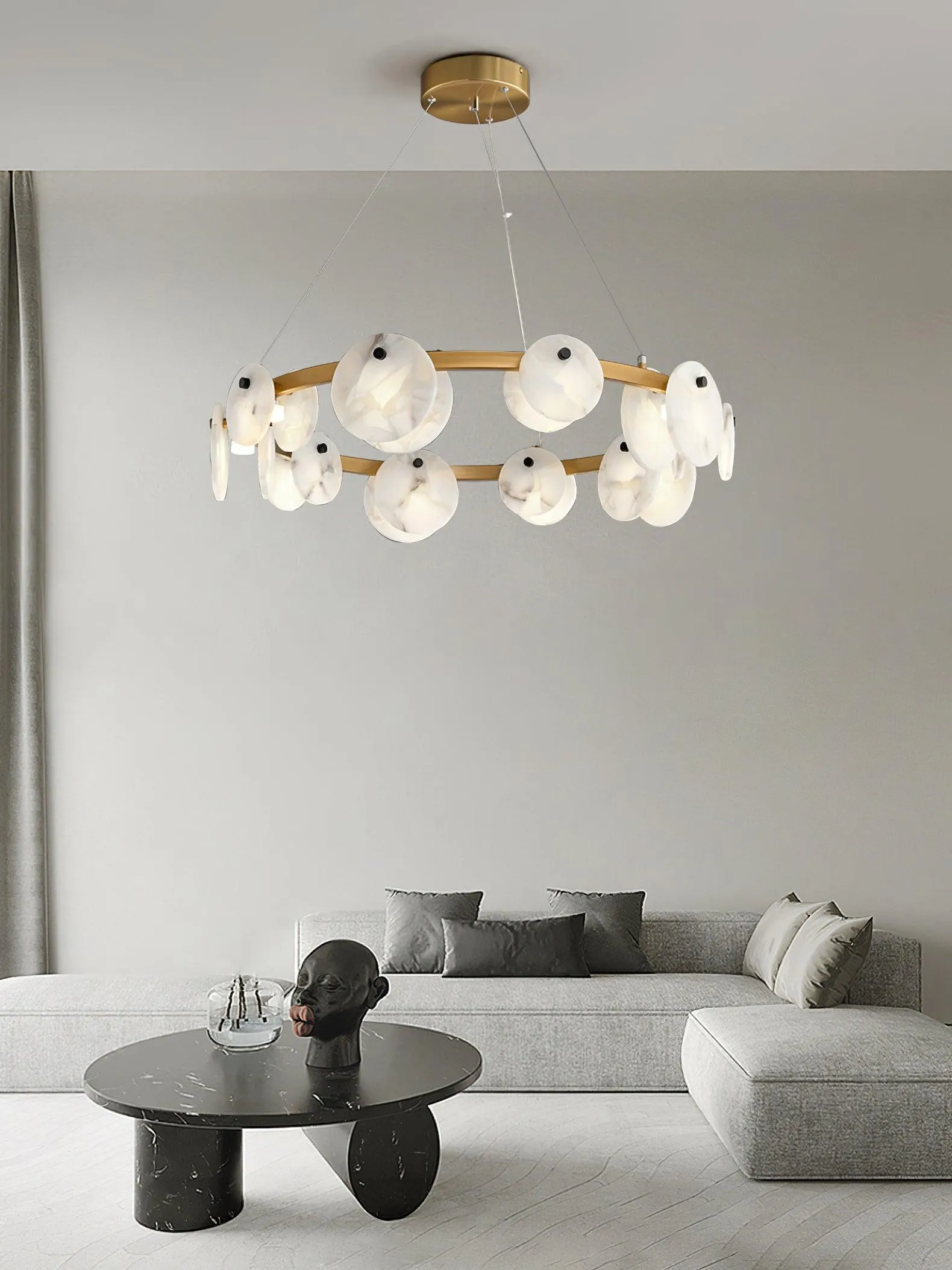 Trinidad Alabaster Chandelier