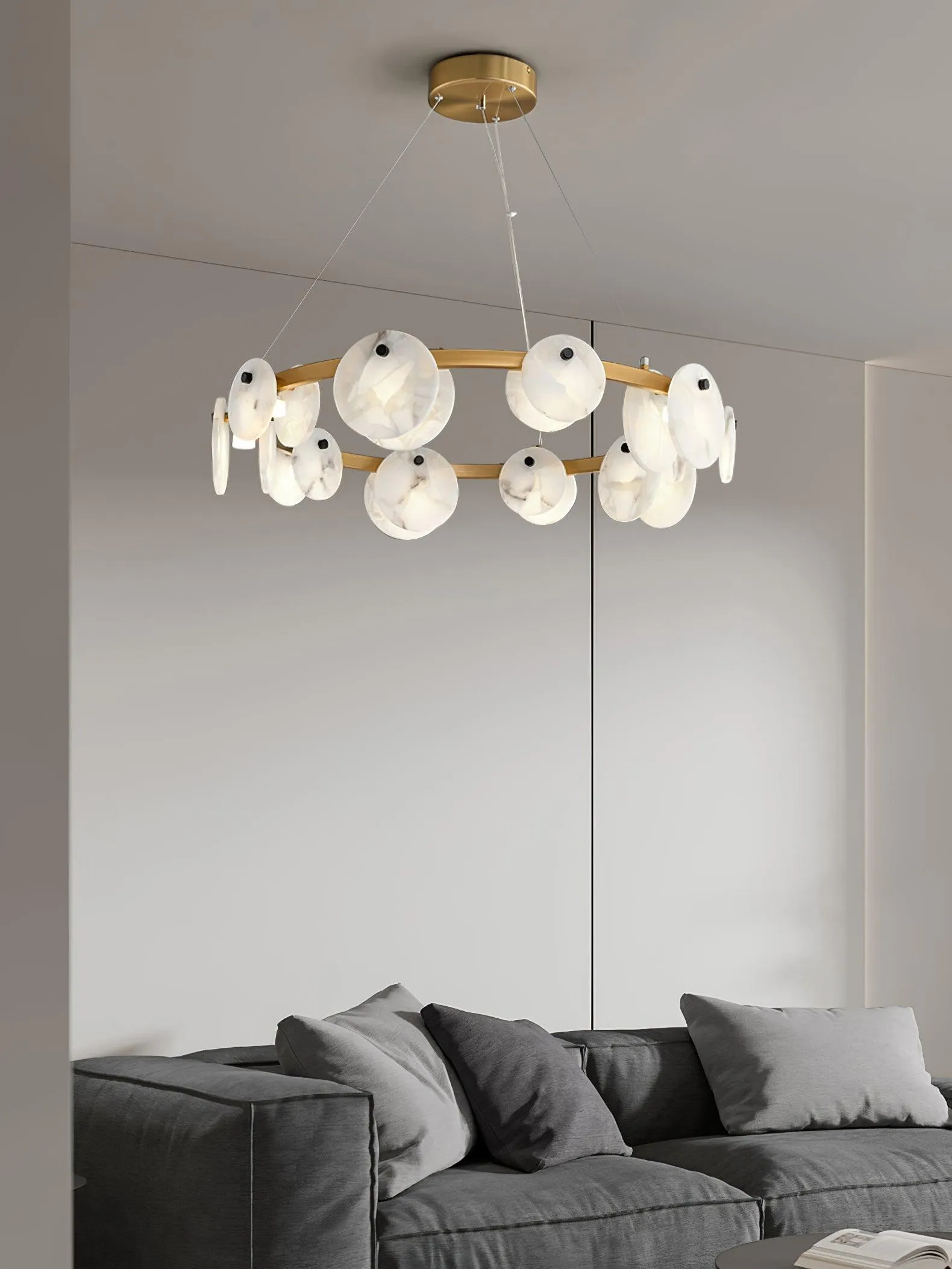 Trinidad Alabaster Chandelier