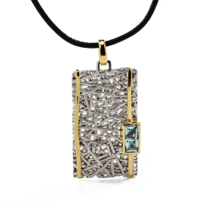 Verina Blue Topaz Pendant
