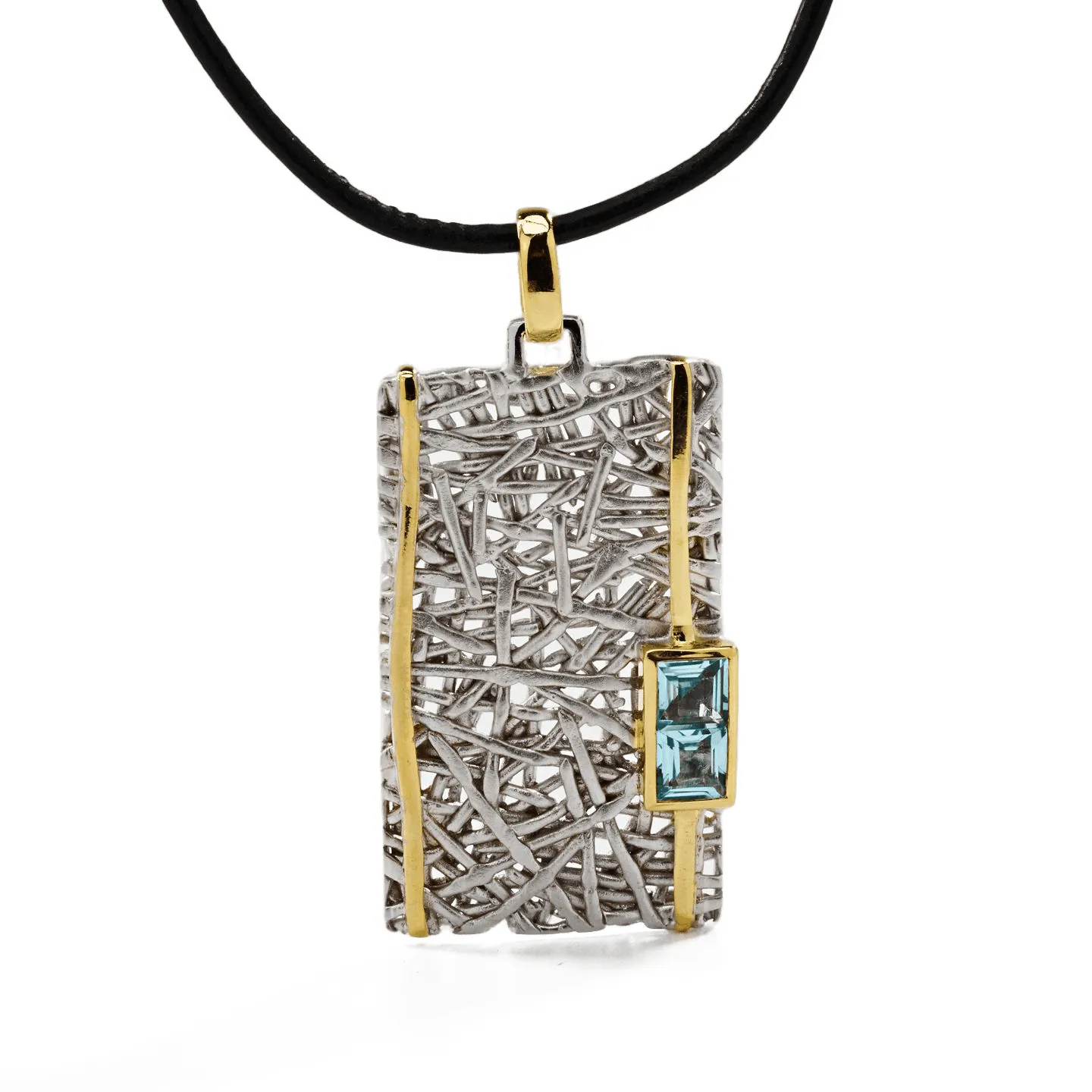 Verina Blue Topaz Pendant