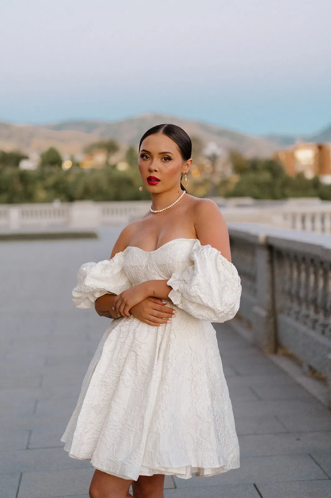 Victoria Gown Mini - Ivory