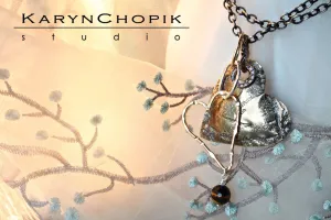 Weathered Heart Necklace