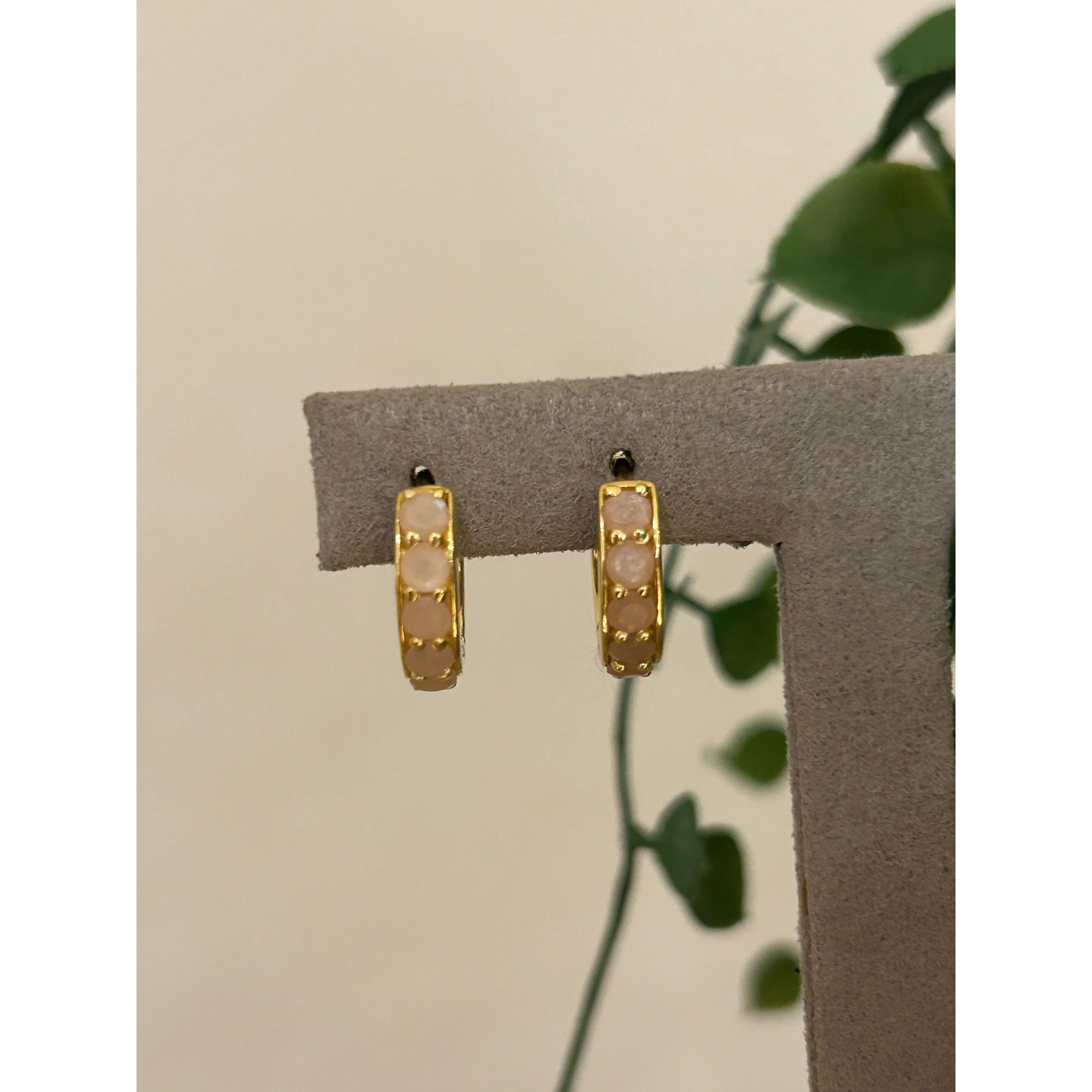 Yellow Gold Hoops #G3