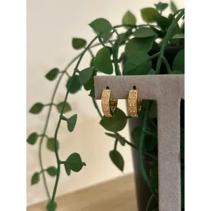 Yellow Gold Hoops #G3