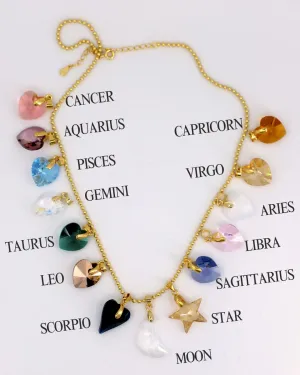 ZODIAC CRYSTAL NECKLACE